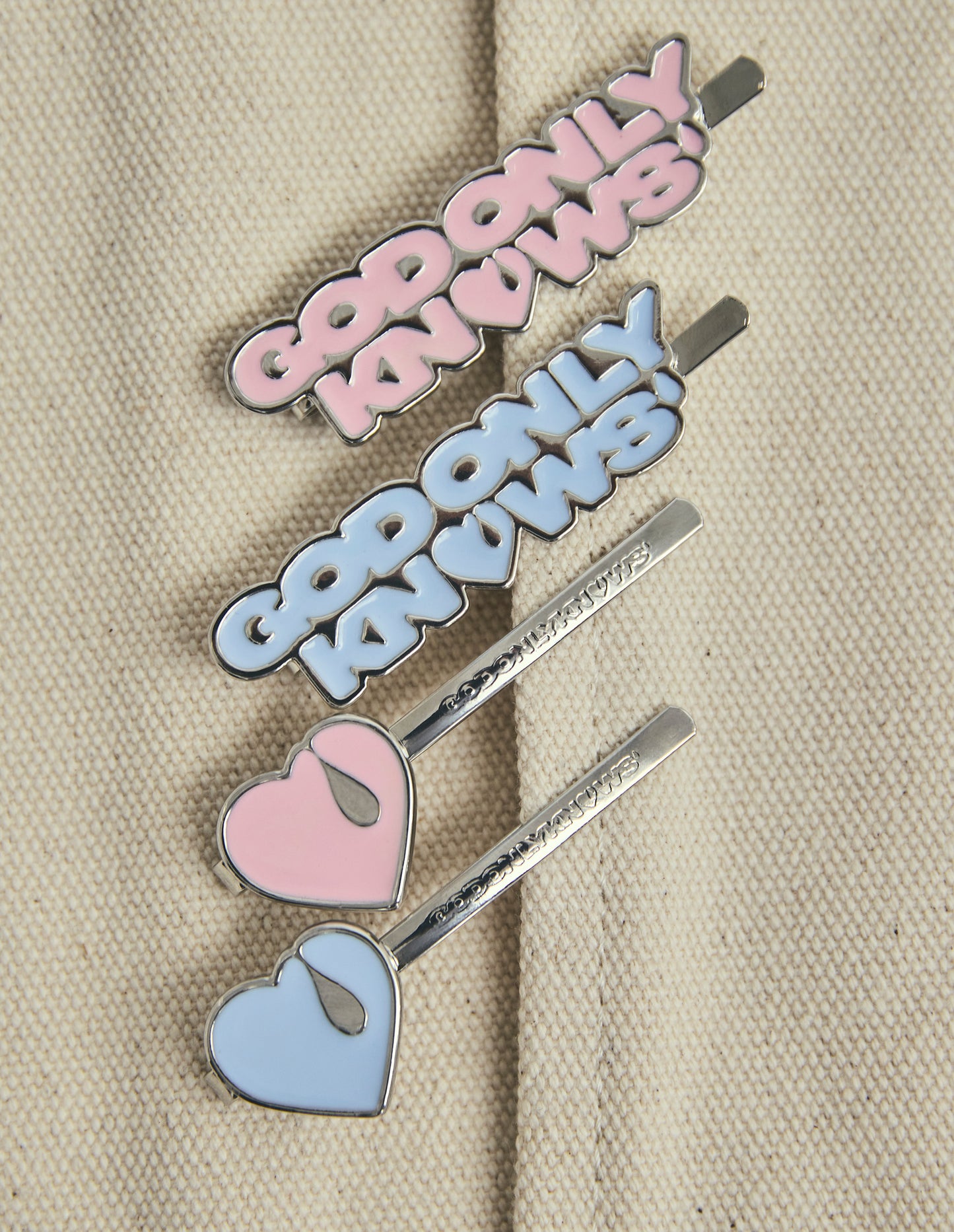 LOGO HAIR CLIP