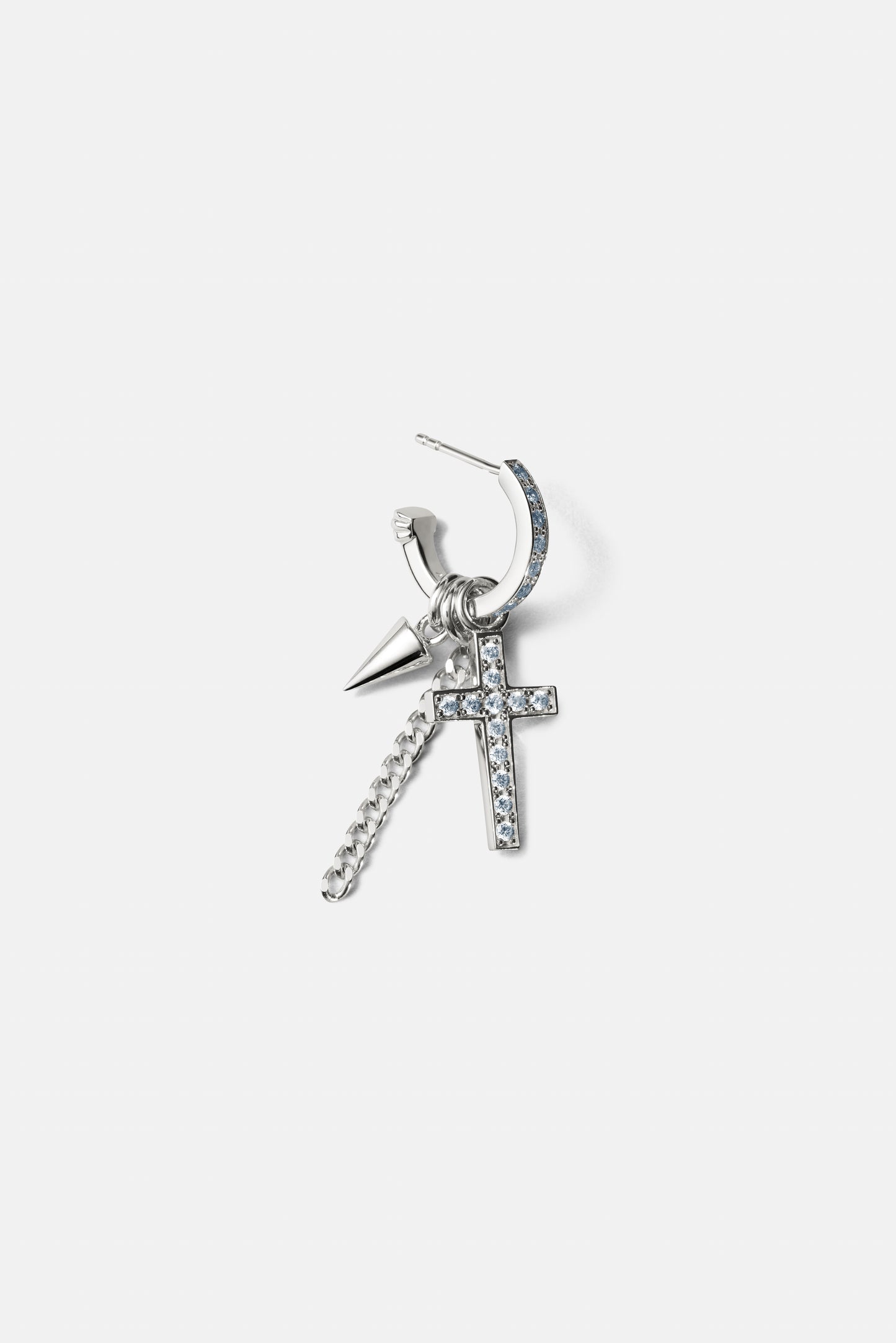 CROSS SET EARRINGS