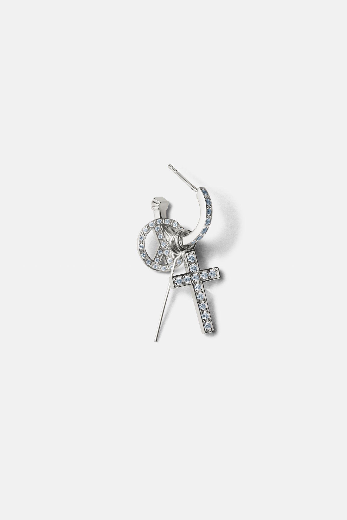 CROSS SET EARRINGS