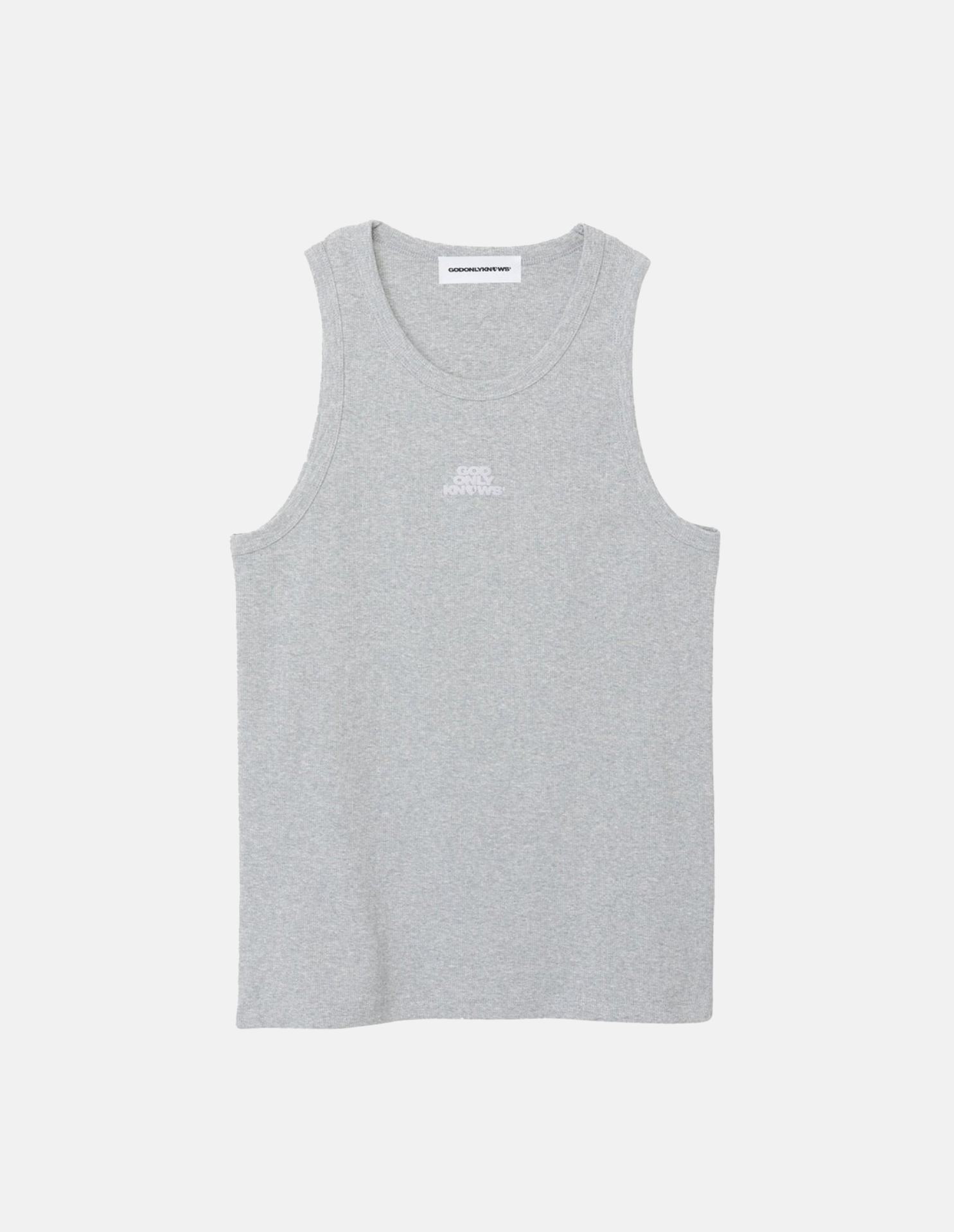 MEN'S LOGO TANK TOP – GOD ONLY KNOWS MEN'S LOGO TANK TOP – GOD ONLY KNOWS