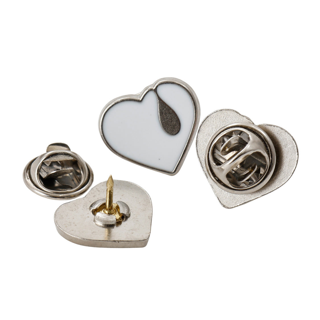 HEART PIN BADGE SET
