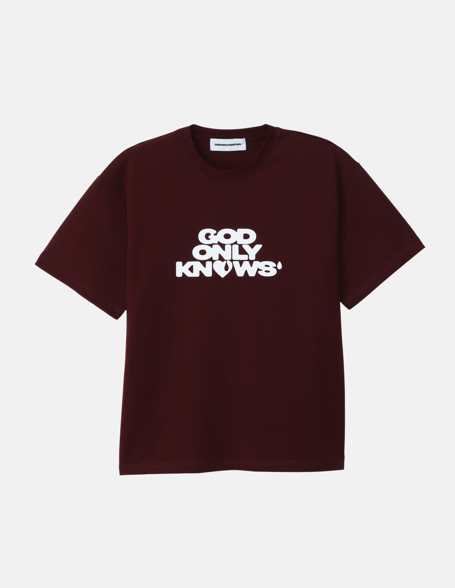 GOD ONLY KNOWS カレッジロゴTシャツ Mサイズ SIGNATURE LOGO TEE – GOD ONLY KNOWS