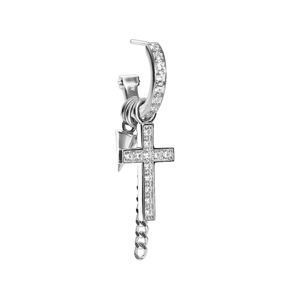 CROSS SET EARRINGS
