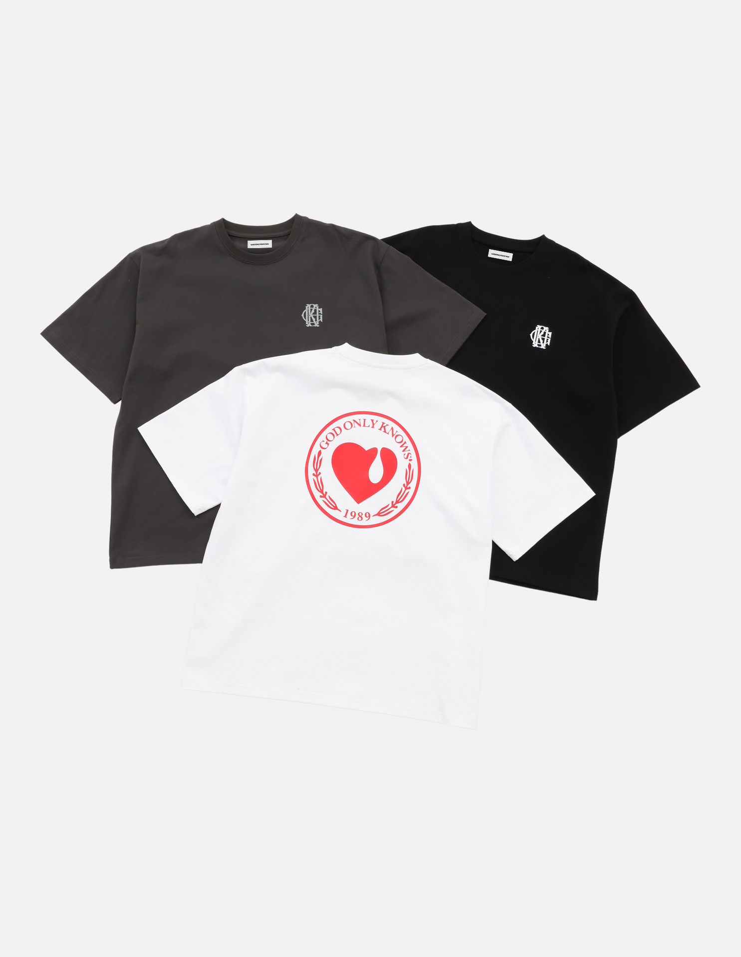 EMBLEM TEE – GOD ONLY KNOWS