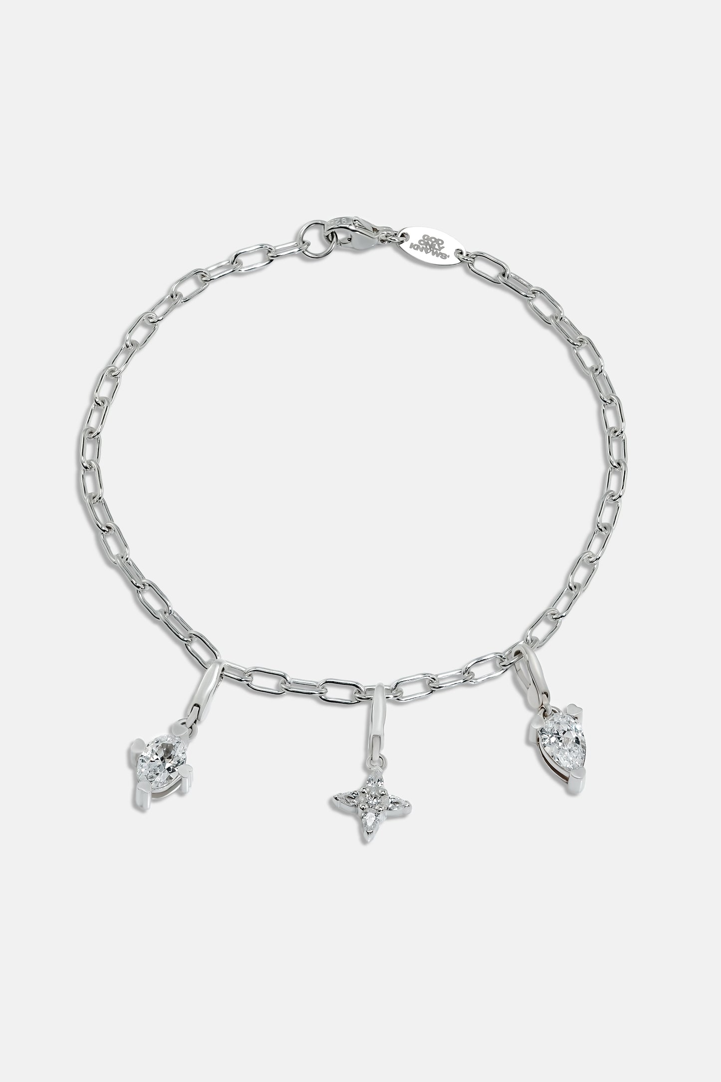 TEAR CROSS BRACELET