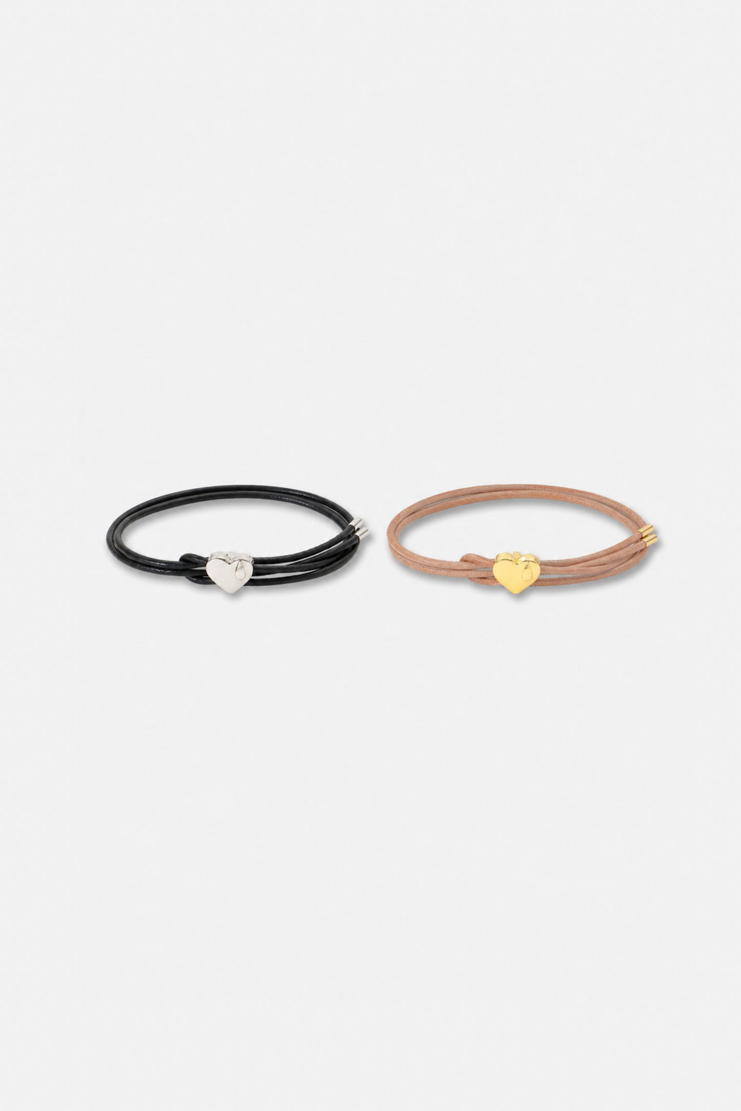 TEAR HEART CORD BRACELET