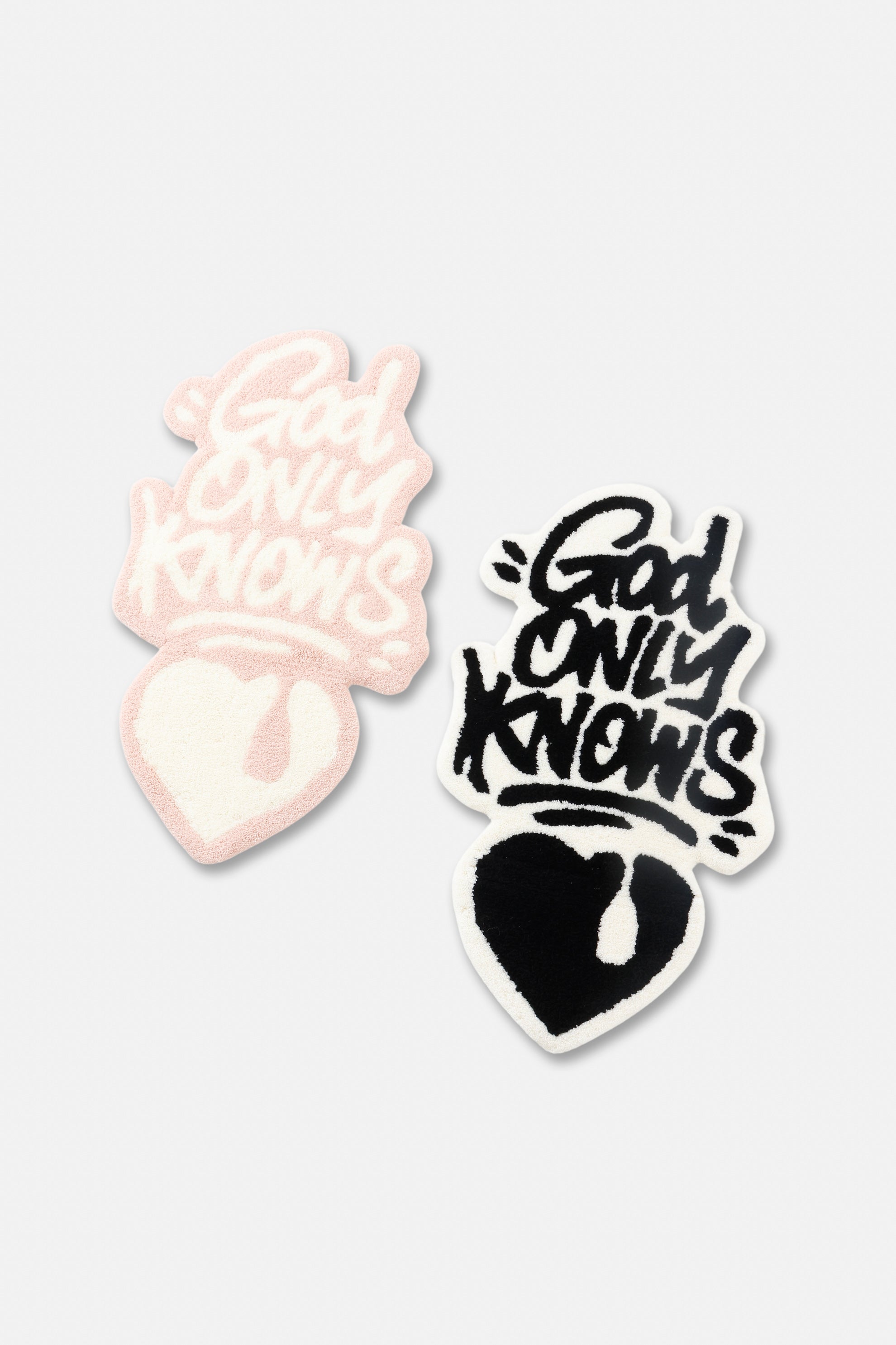 GOK TAGGING LOGO RUG – GOD ONLY KNOWS