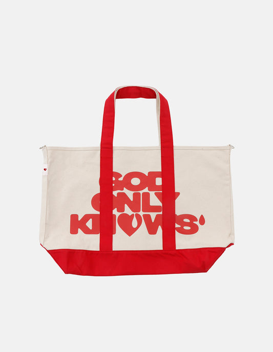 OVERSIZED SHOULDER TOTE BAG