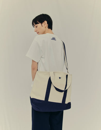 OVERSIZED SHOULDER TOTE BAG