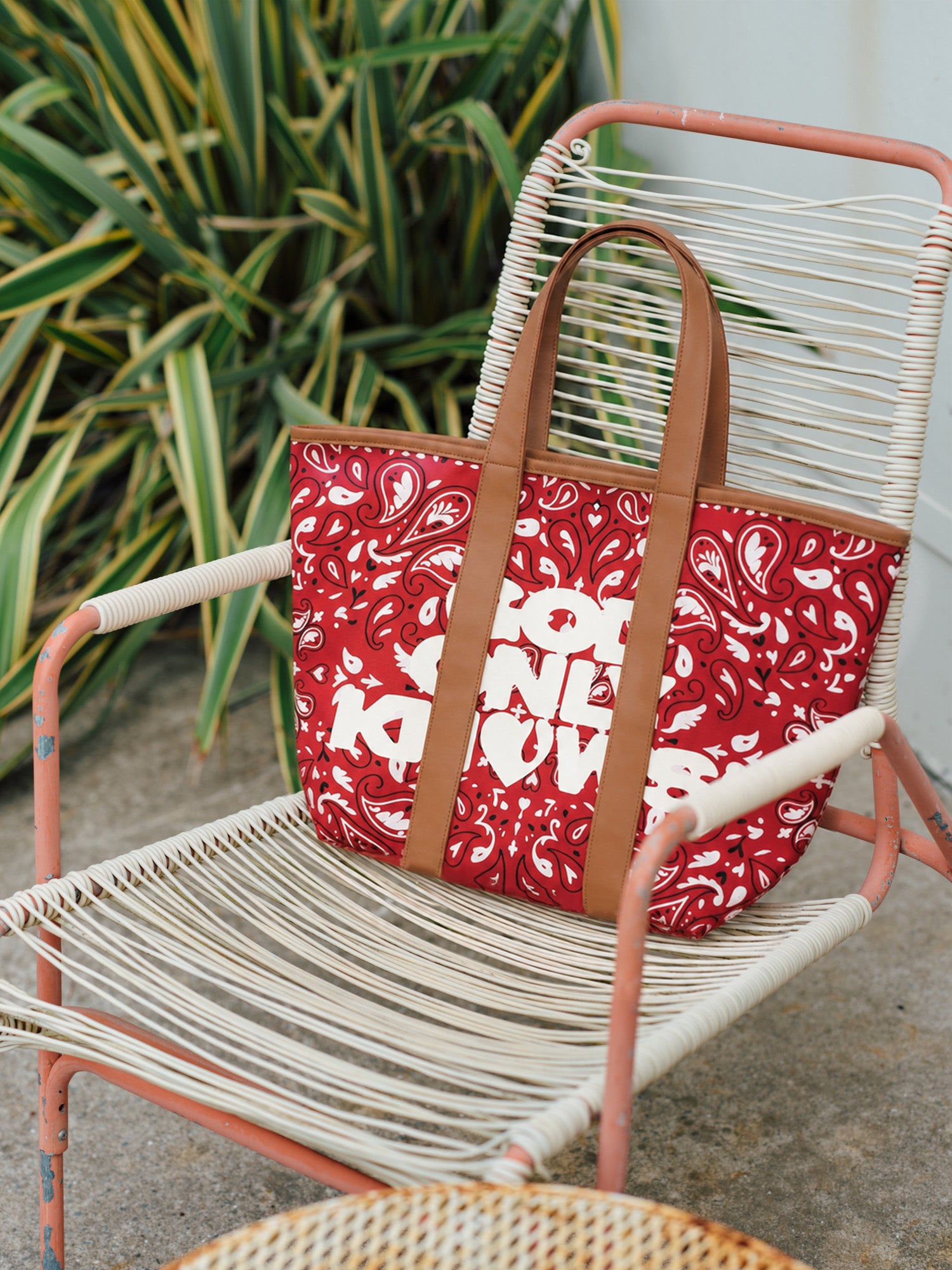 BANDANA TOTE BAG – GOD ONLY KNOWS