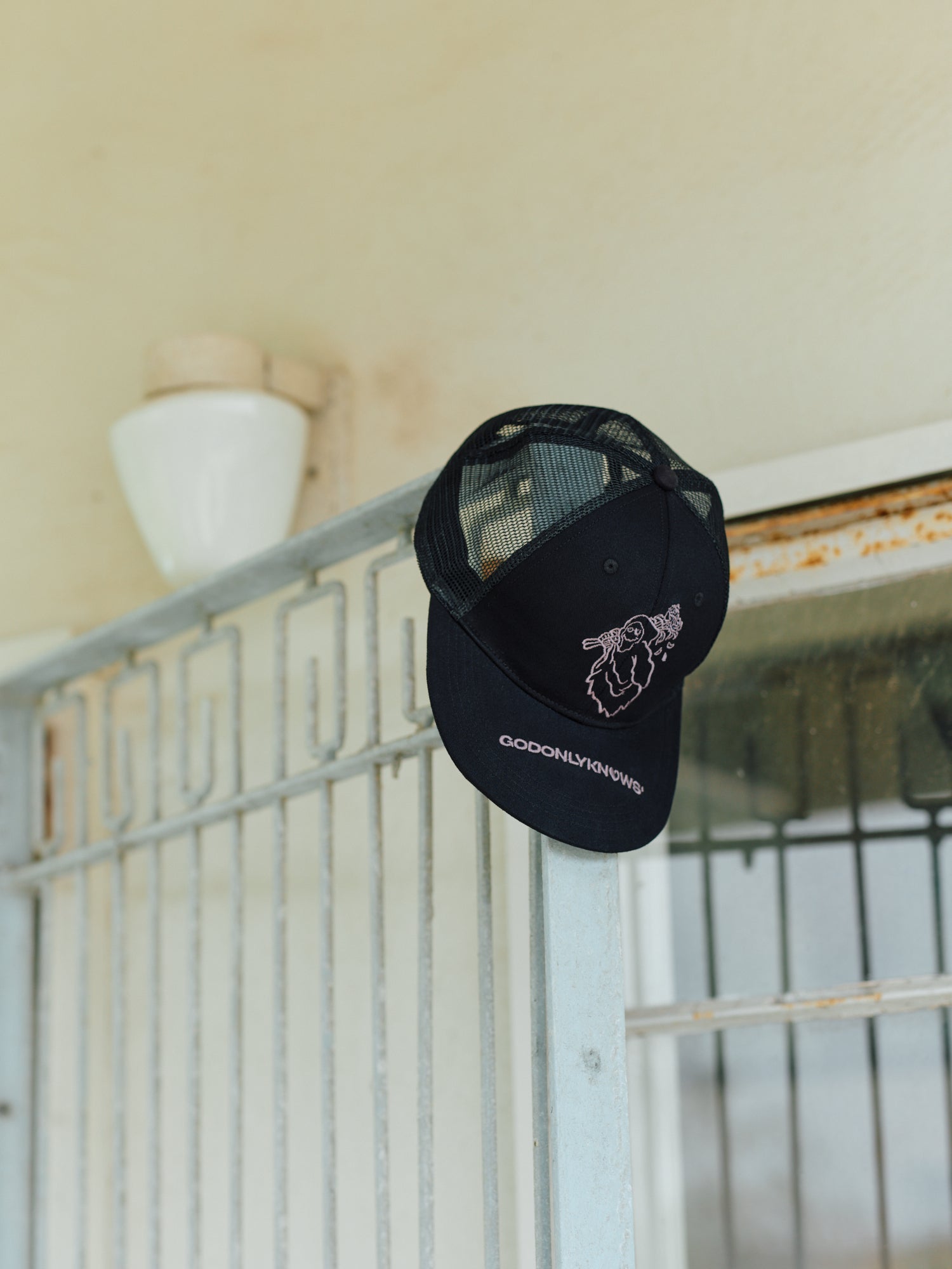 GRIM MESH CAP – GOD ONLY KNOWS