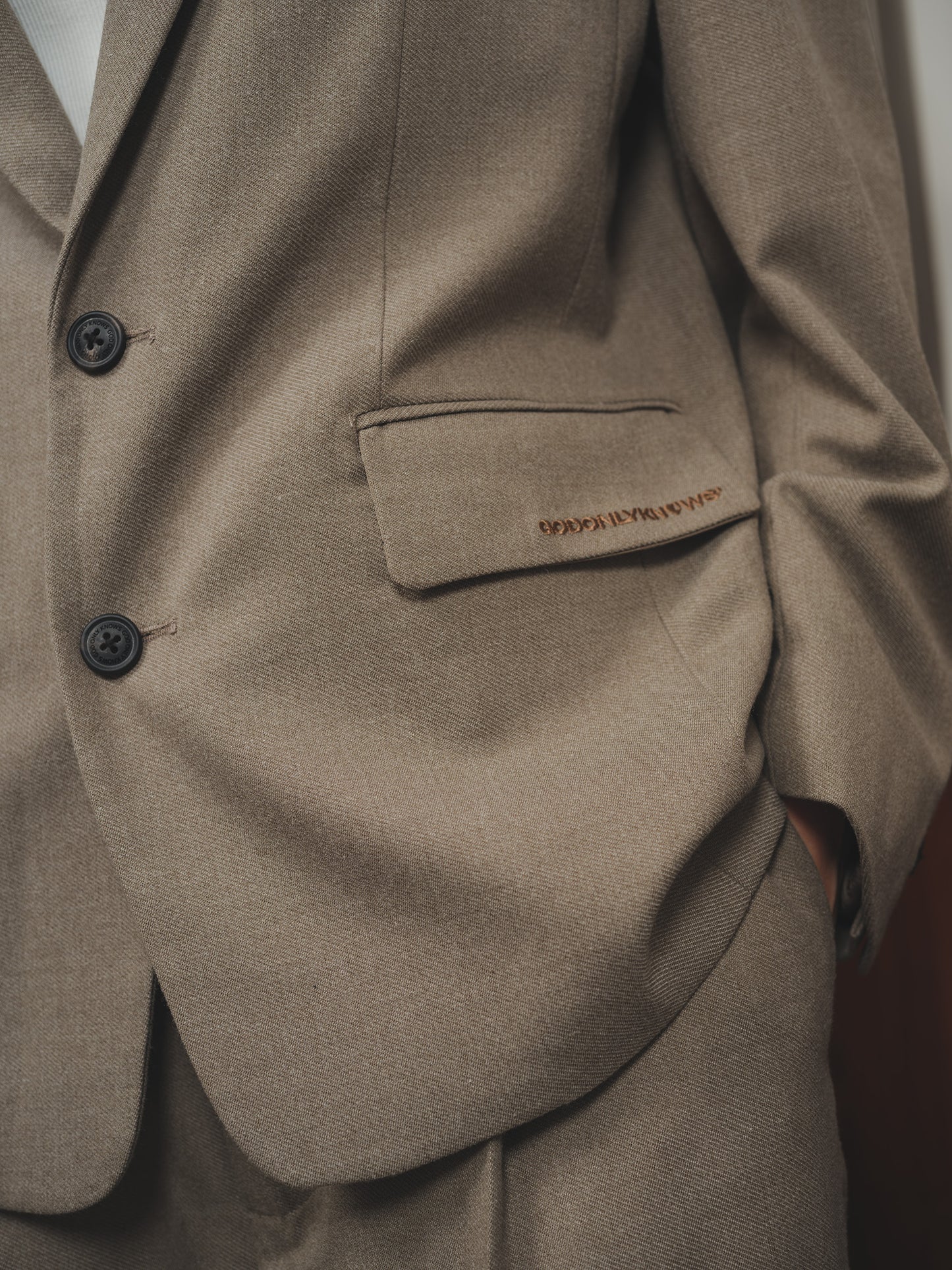 WOOL TAILORED JACKET