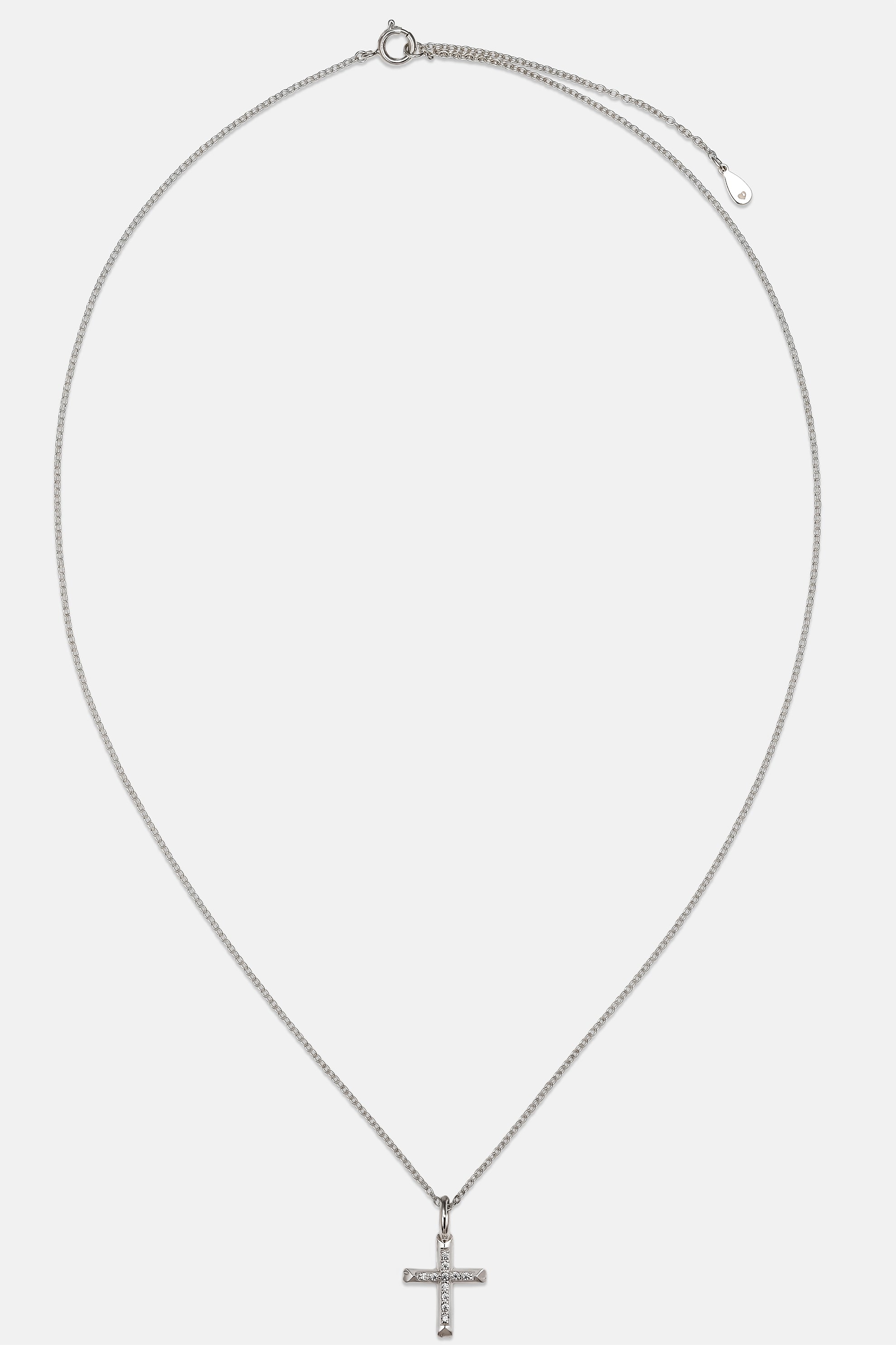 HEART CROSS NECKLACE – GOD ONLY KNOWS