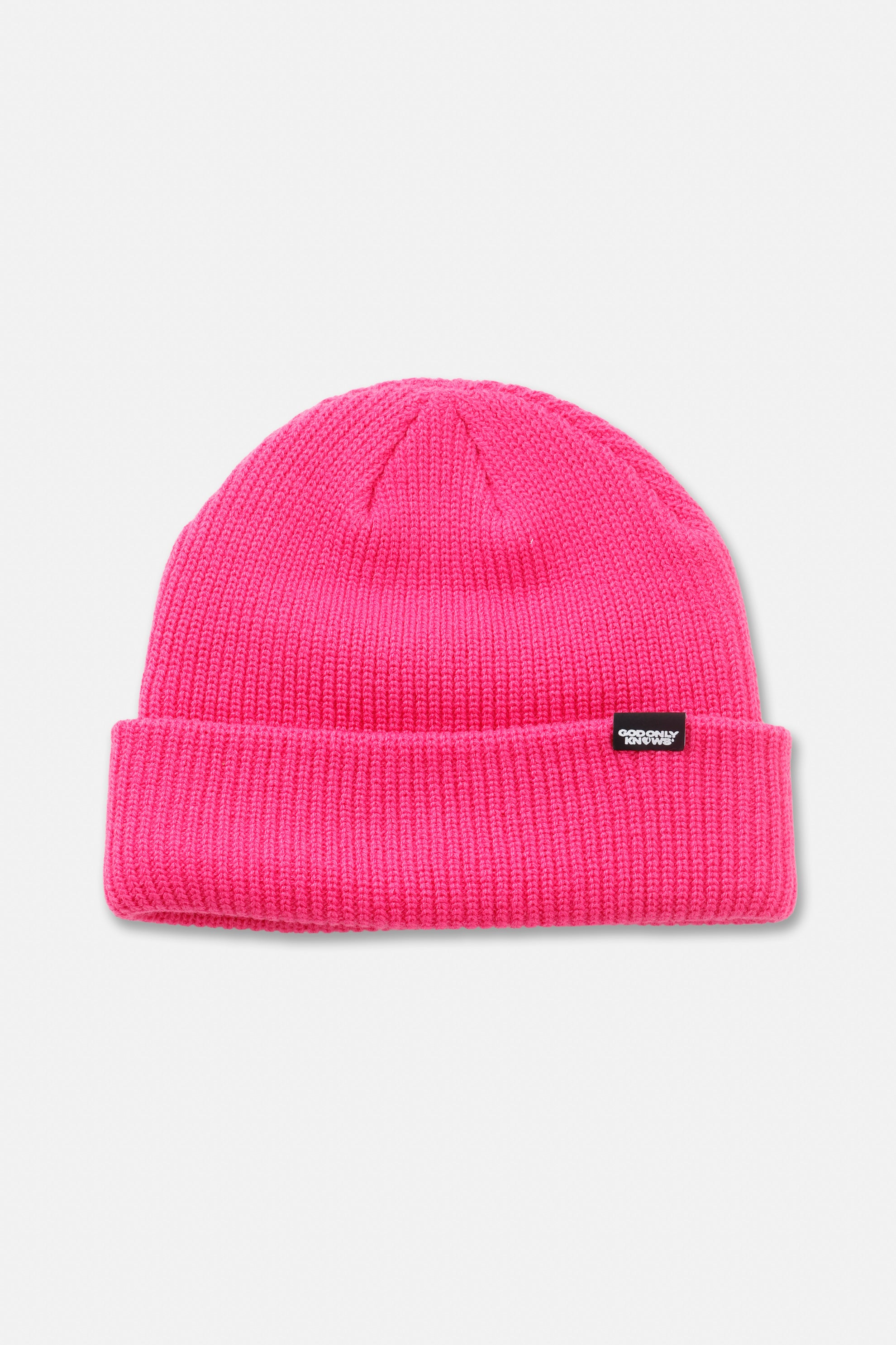 完売品‼️chiiiibag ニットビーニー ピンク RIB KNIT BEANIE – GOD ONLY KNOWS