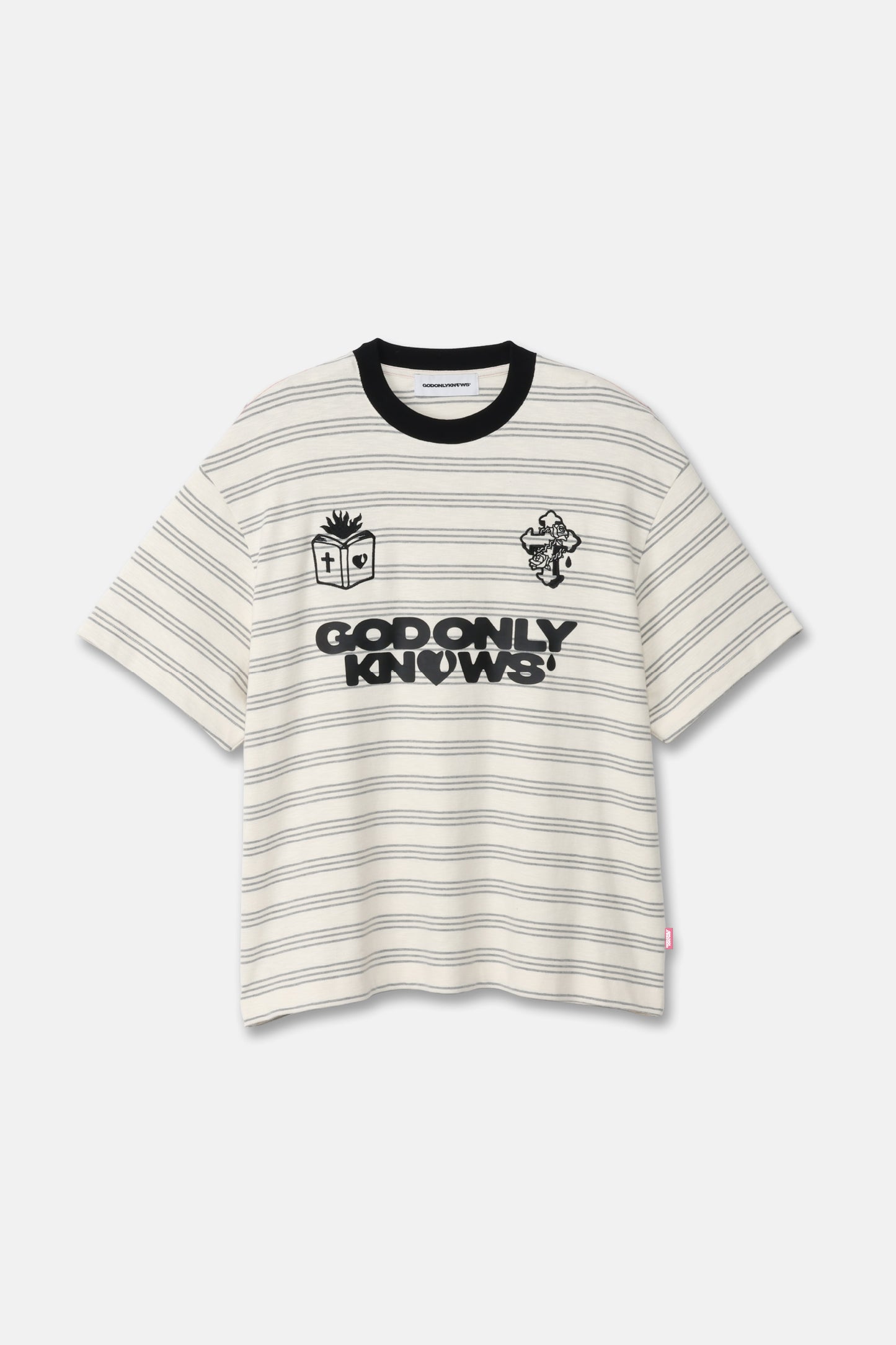 S/S BORDER TEE