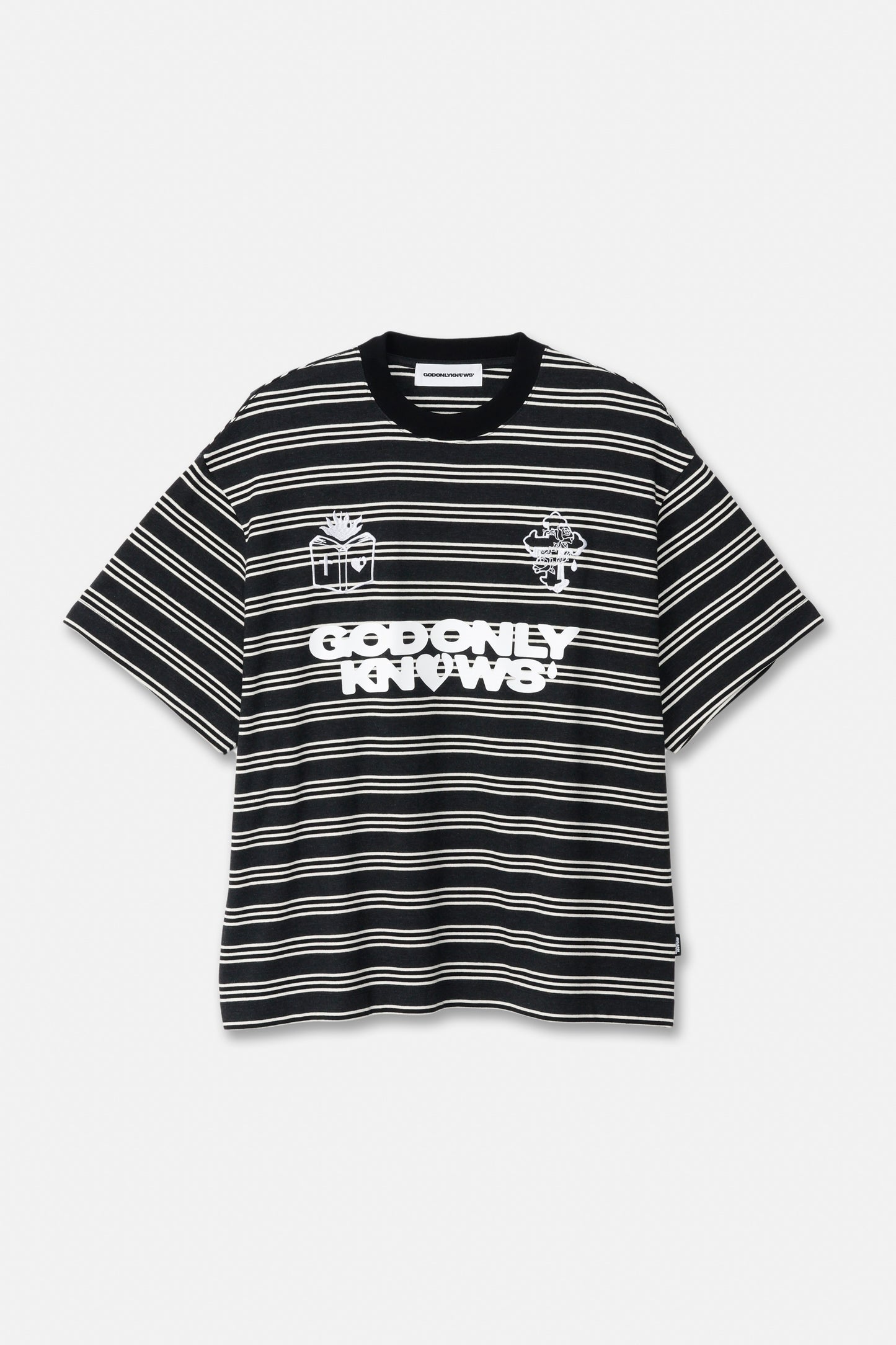 S/S BORDER TEE