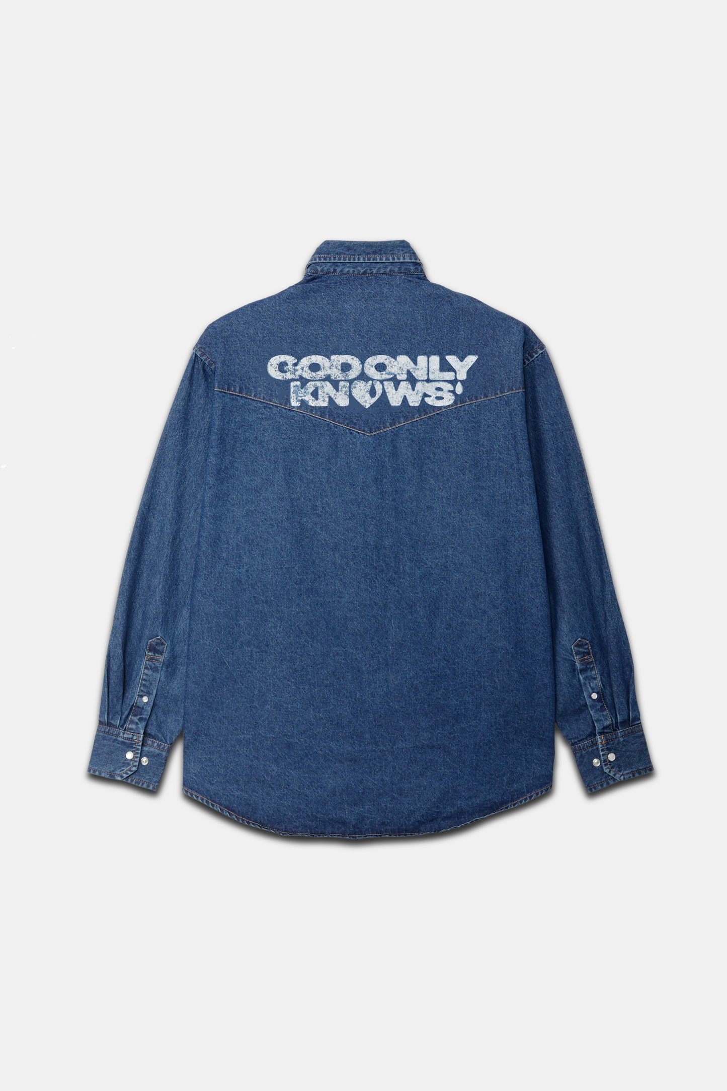 STUDS WESTERN DENIM SHIRT