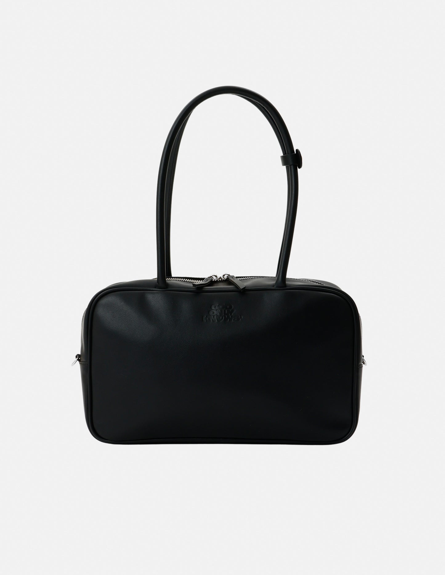 FAKE LEATHER HANDLE BAG