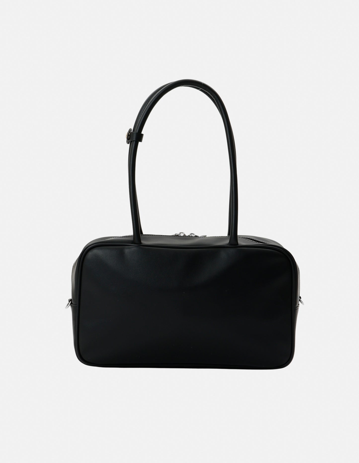 FAKE LEATHER HANDLE BAG