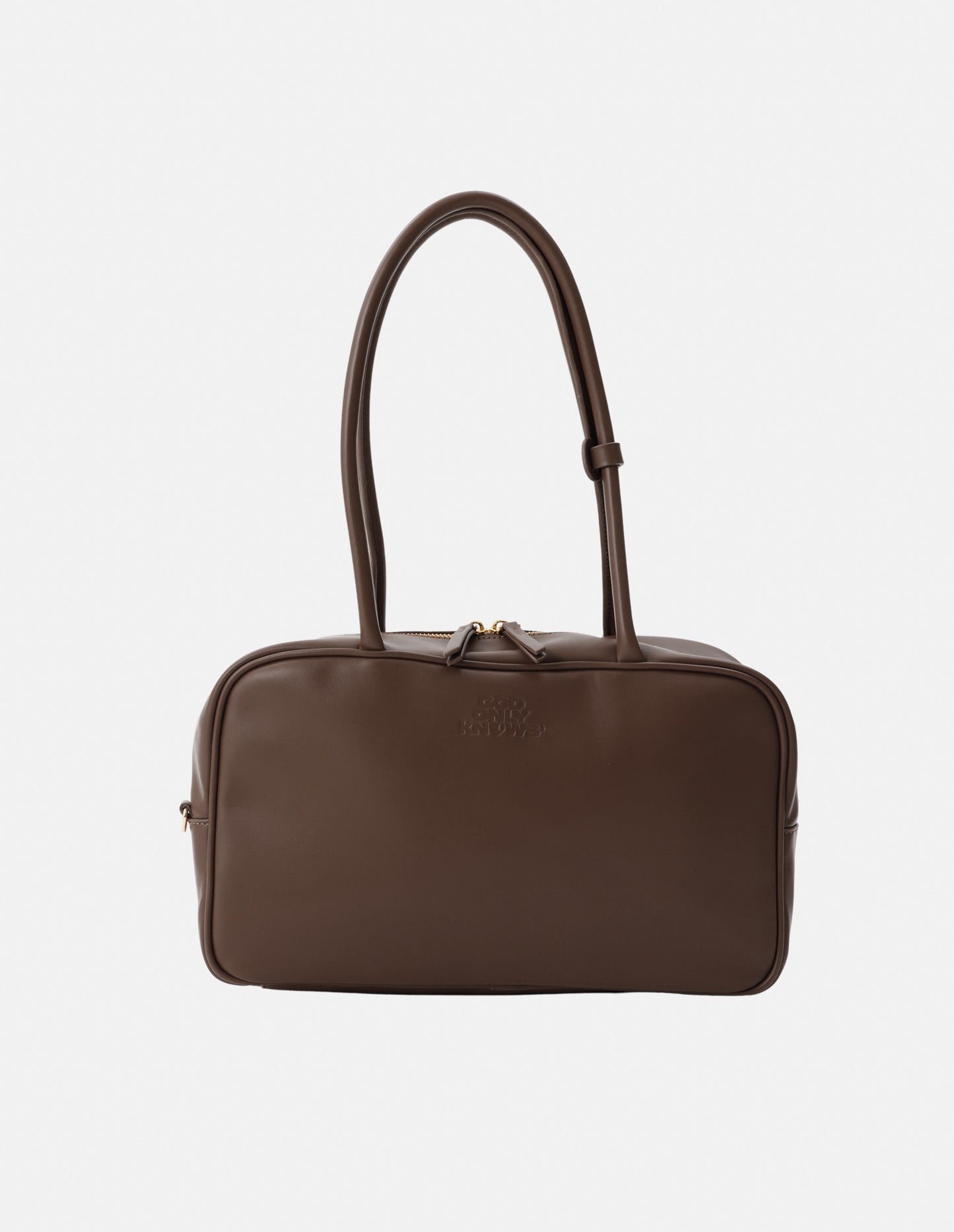 FAKE LEATHER HANDLE BAG