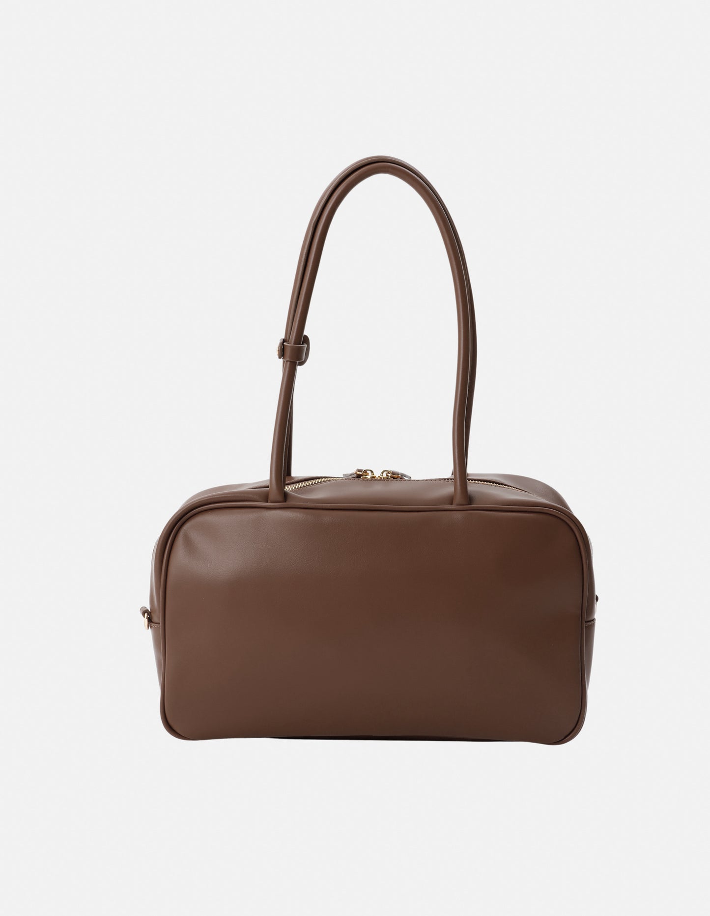 FAKE LEATHER HANDLE BAG