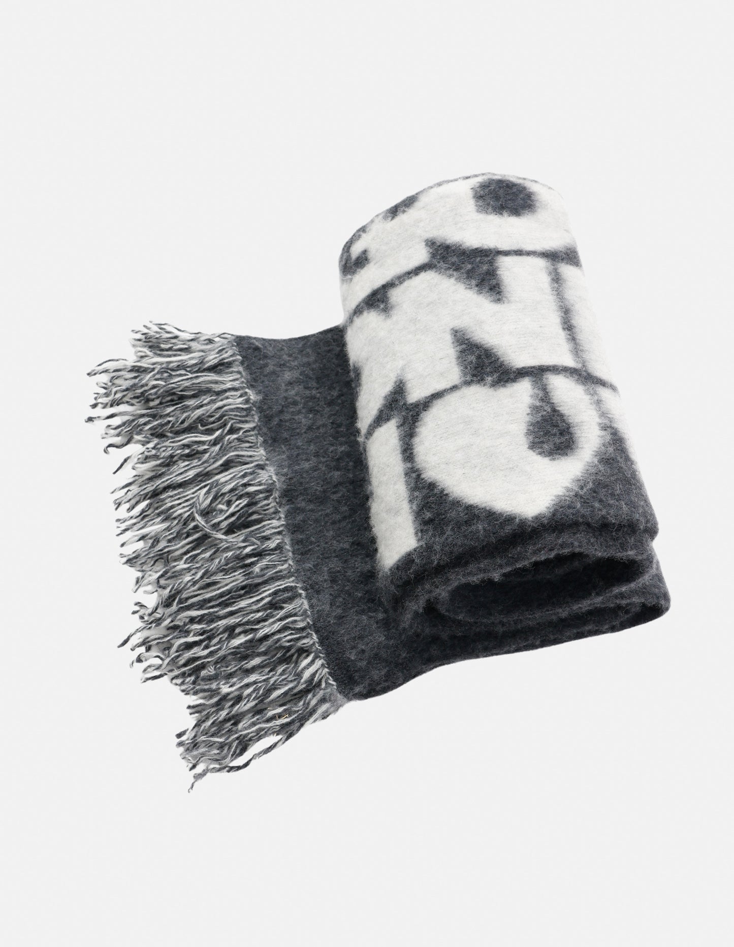 SIGNATURE LOGO WOOL SCARF