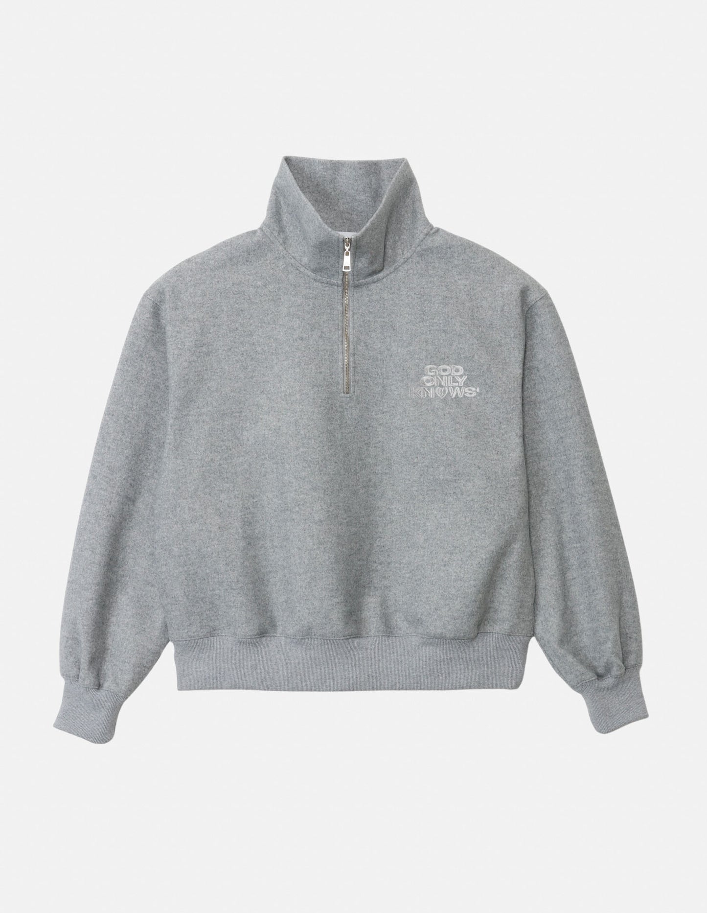WOOLLY HALF ZIP TOPS