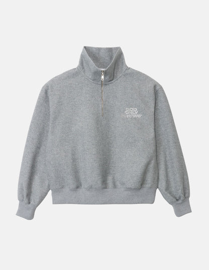 WOOLLY HALF ZIP TOPS