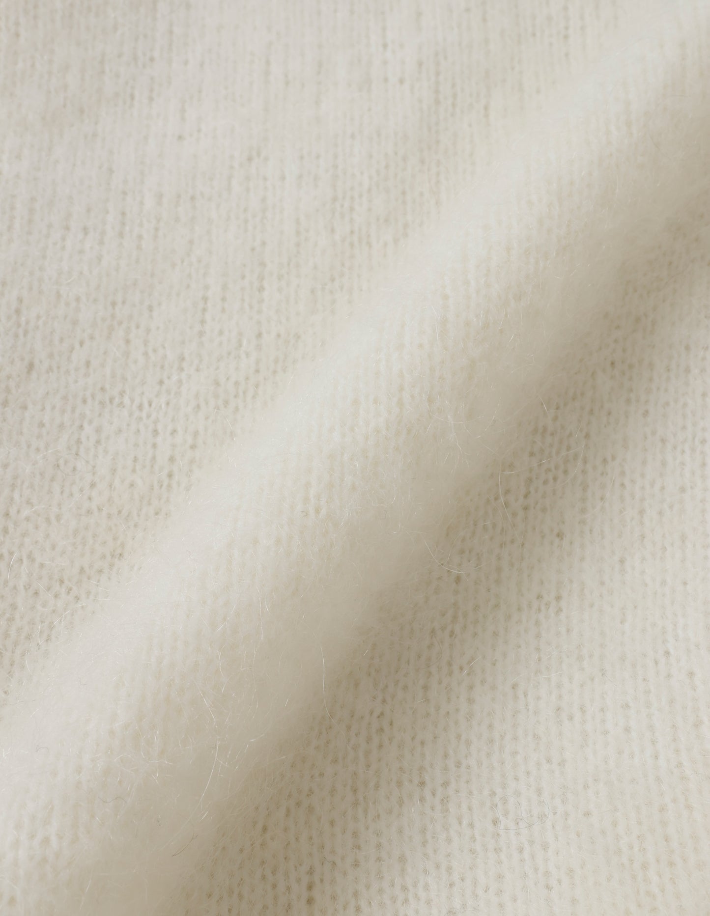 BACK LOGO MOHAIR CARDIGAN