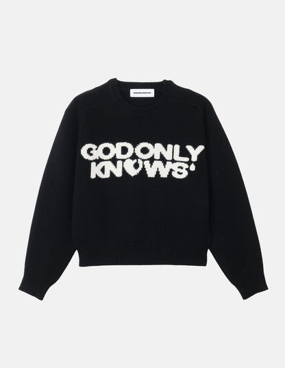 LOGO CREW NECK KNIT