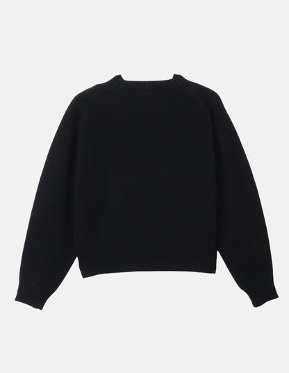 LOGO CREW NECK KNIT