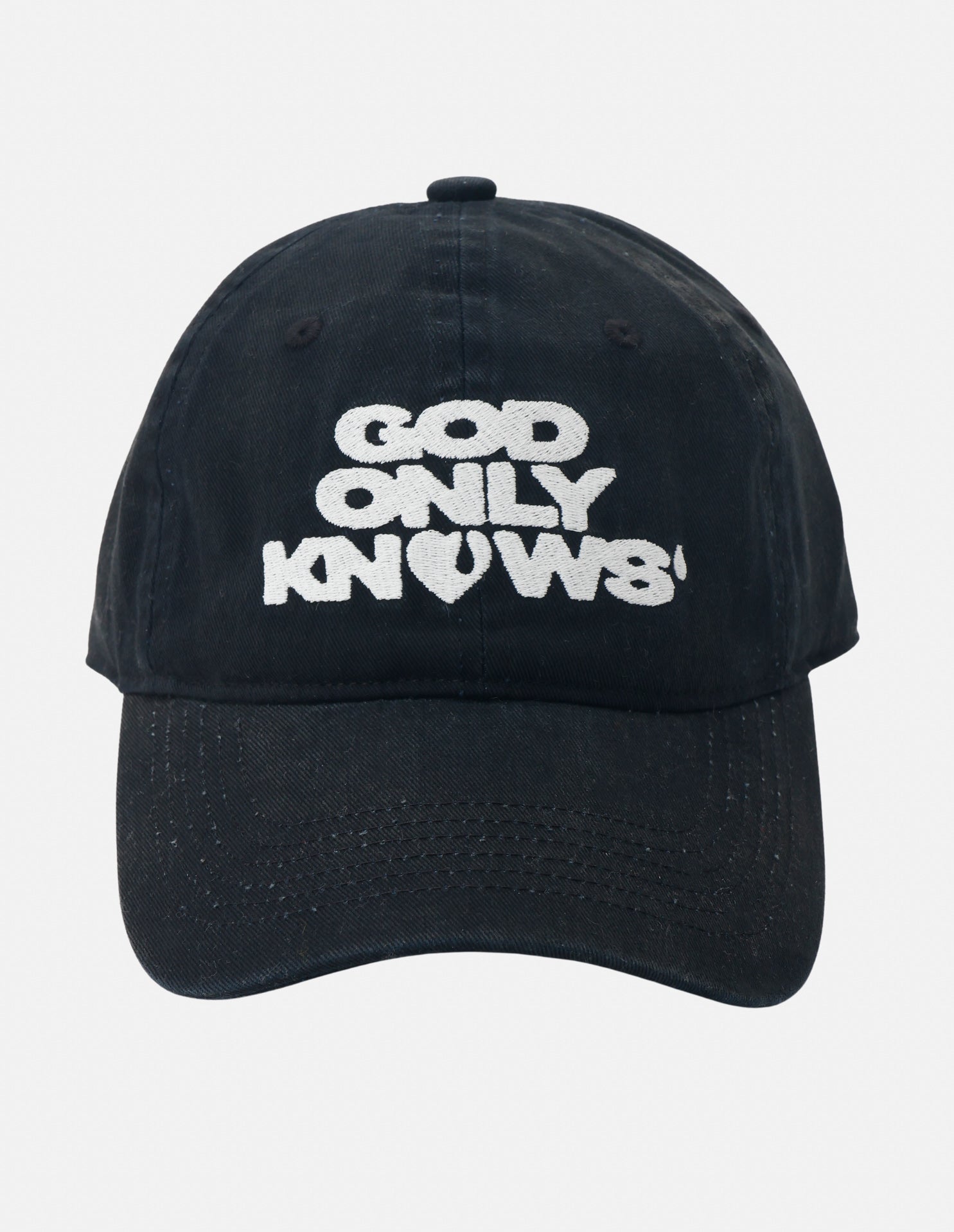 SIGNATURE LOGO CAP – GOD ONLY KNOWS