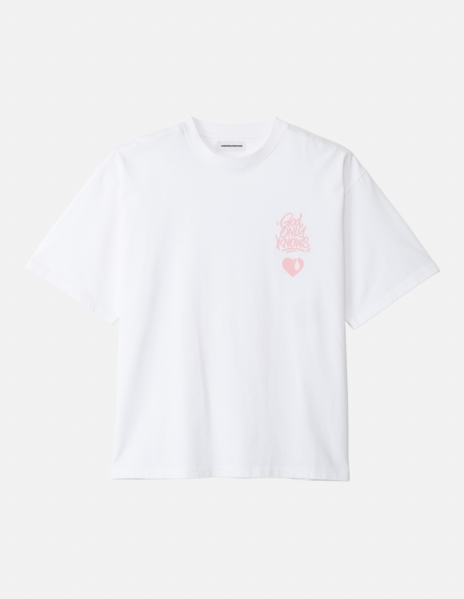 GOK TAGGING TEE – GOD ONLY KNOWS GOK TAGGING TEE – GOD ONLY KNOWS