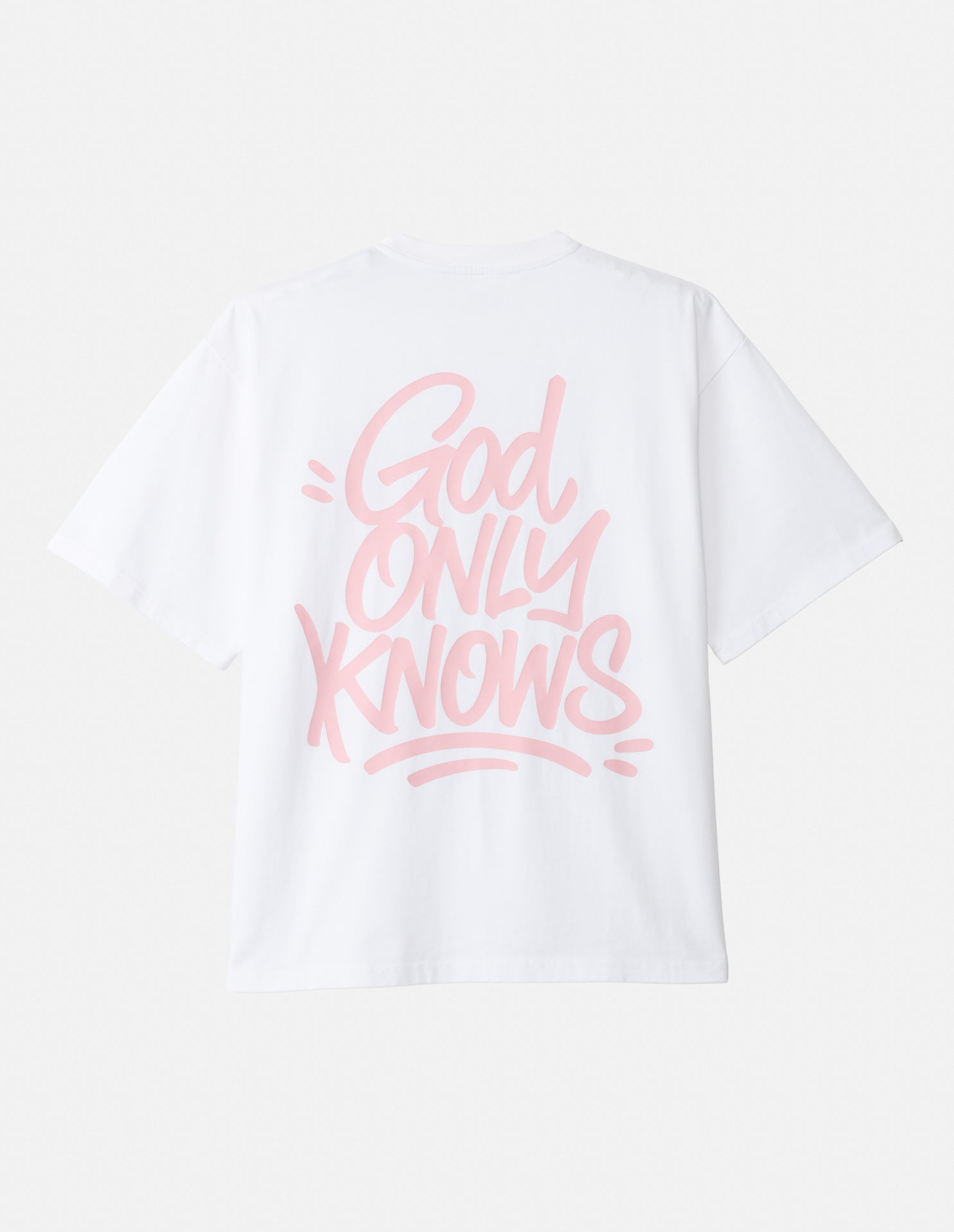 GOD ONLY KNOWS ピンク Tシャツ GOK TAGGING TEE – GOD ONLY KNOWS