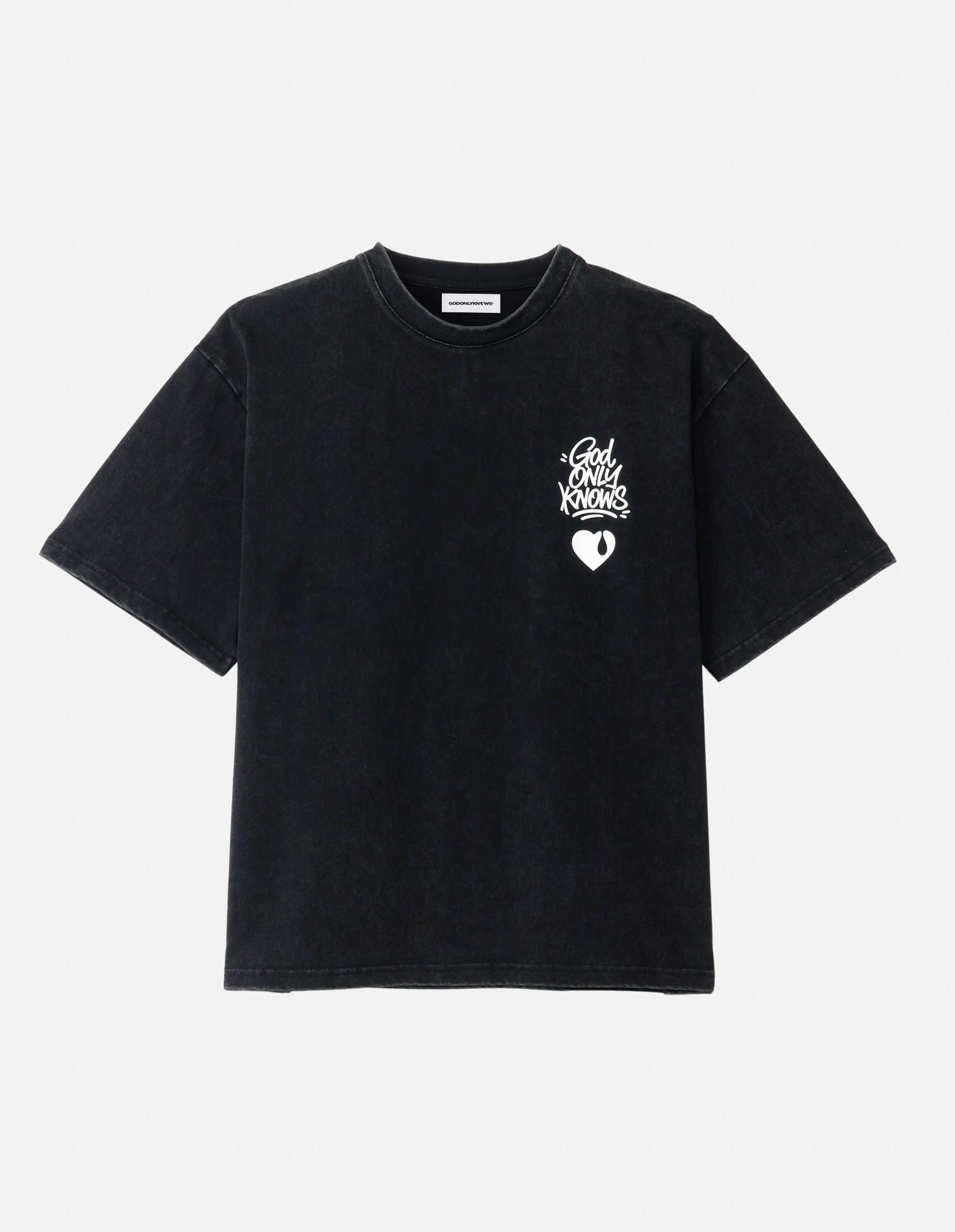 GOK TAGGING TEE – GOD ONLY KNOWS GOK TAGGING TEE – GOD ONLY KNOWS