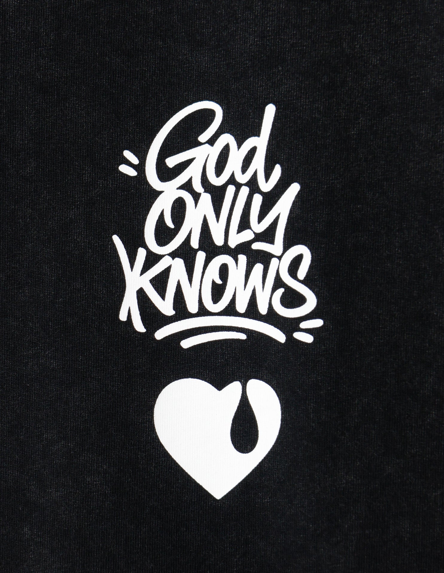 GOK TAGGING TEE – GOD ONLY KNOWS