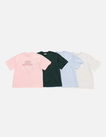 SIGNATURE LOGO TEE – GOD ONLY KNOWS