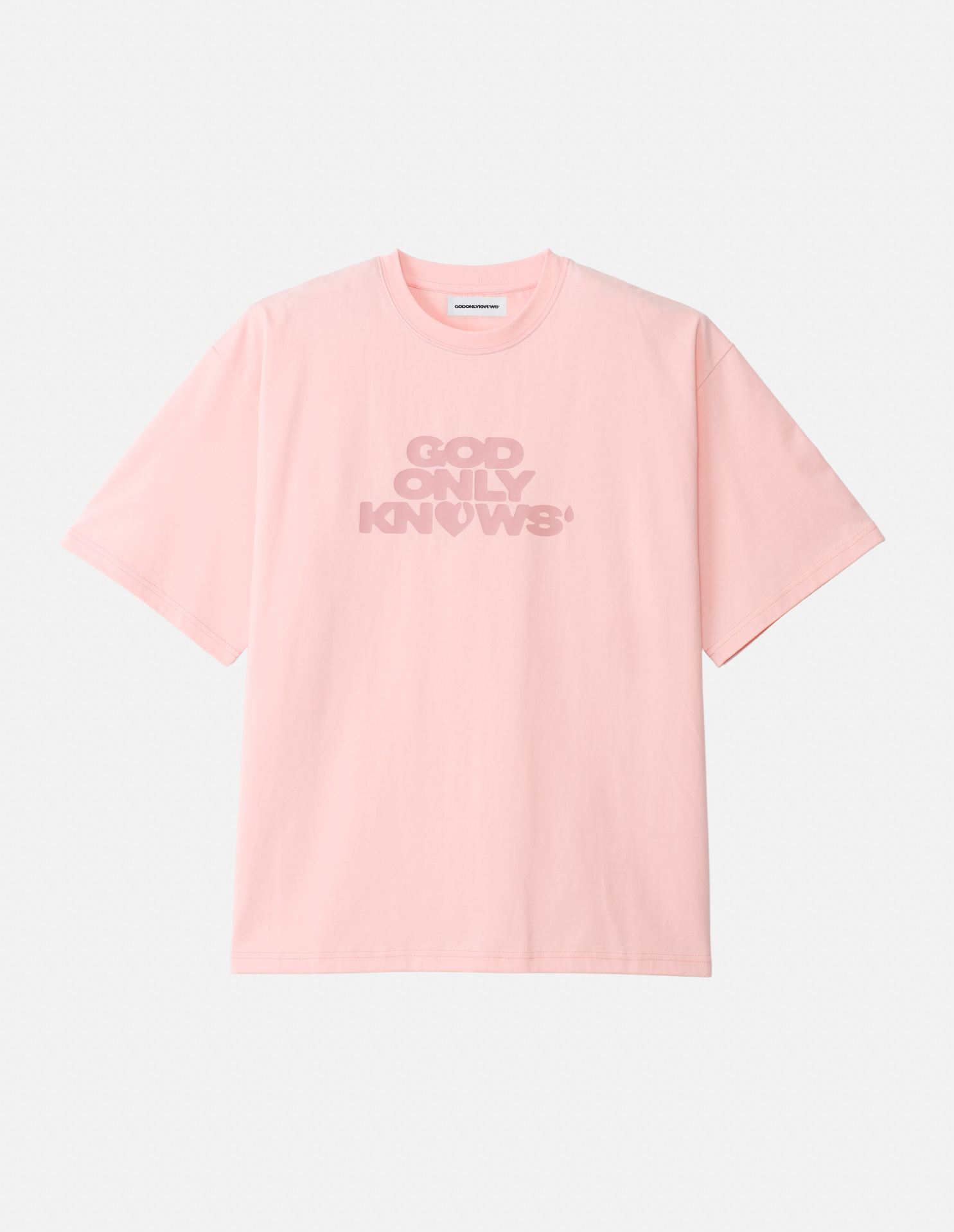 SIGNATURE LOGO TEE – GOD ONLY KNOWS SIGNATURE LOGO TEE – GOD ONLY KNOWS