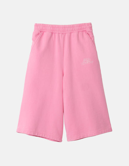 PIGMENT CROPPED WIDE  SWEAT SHORTS