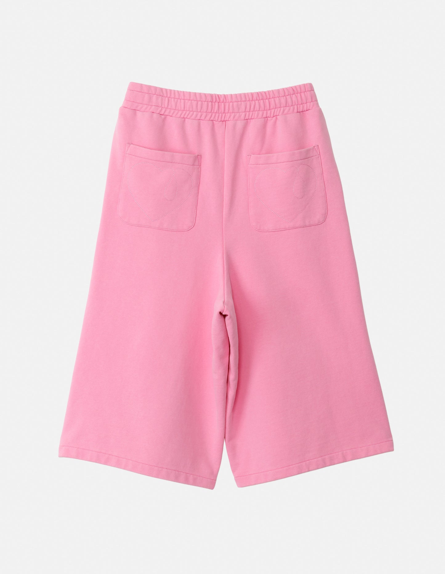 PIGMENT CROPPED WIDE  SWEAT SHORTS