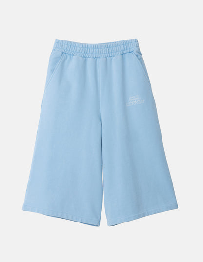 PIGMENT CROPPED WIDE  SWEAT SHORTS