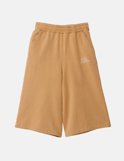 PIGMENT CROPPED WIDE  SWEAT SHORTS
