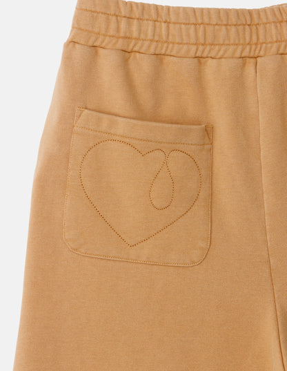 PIGMENT CROPPED WIDE  SWEAT SHORTS