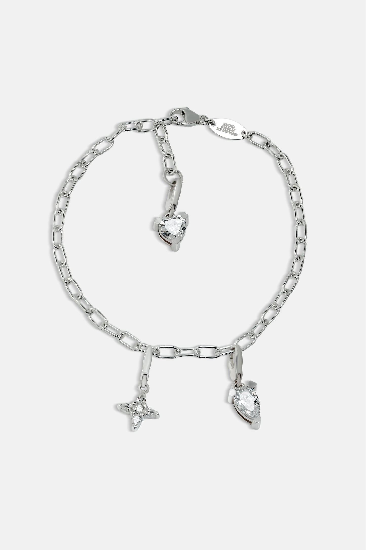 TEAR CROSS BRACELET