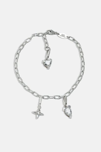 TEAR CROSS BRACELET