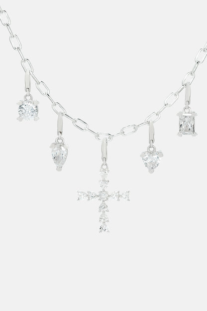 HEART CROSS NECKLACE