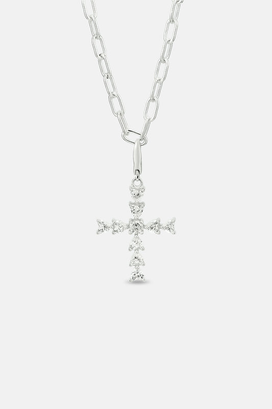 HEART CROSS NECKLACE