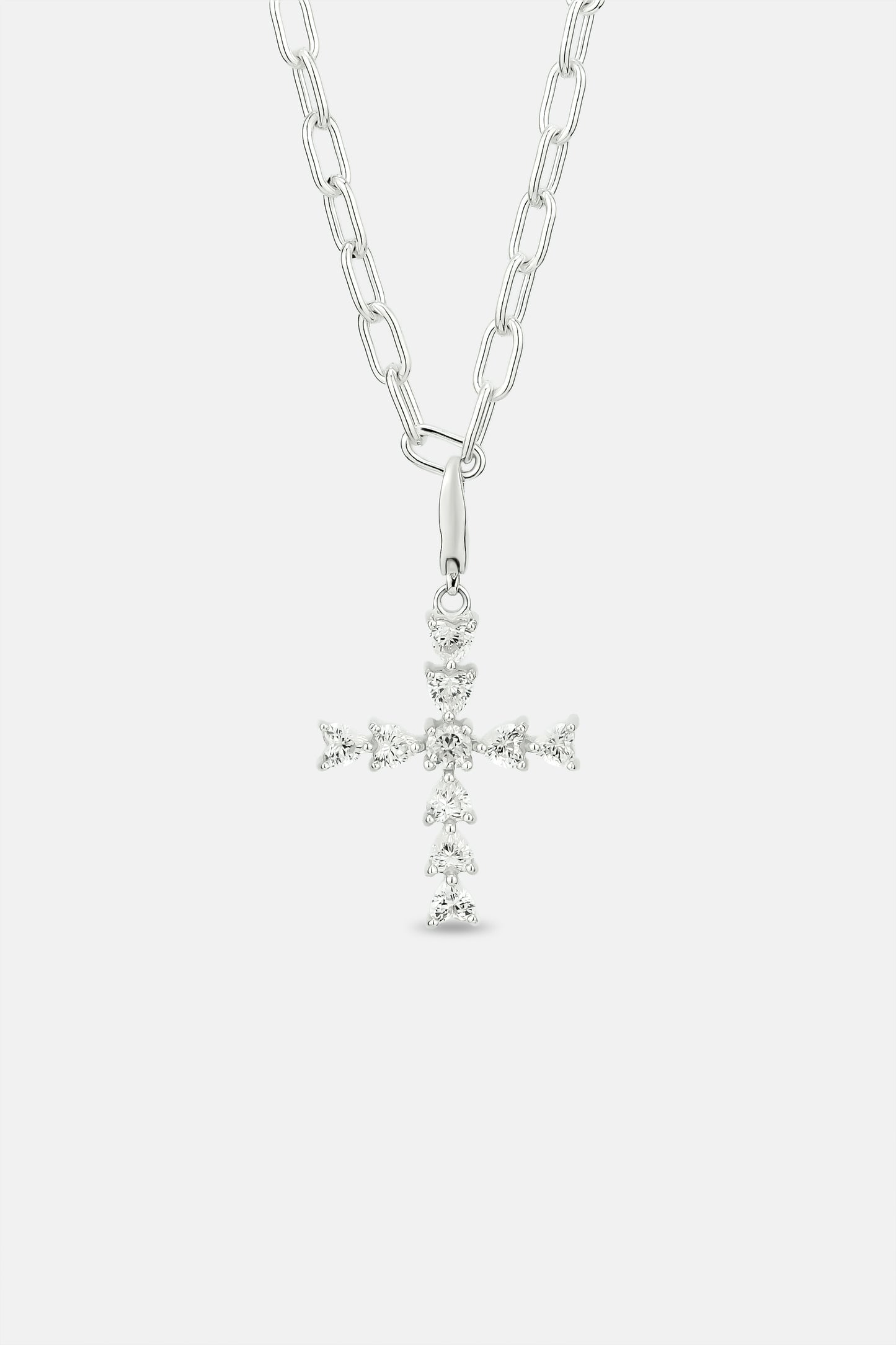 HEART CROSS NECKLACE