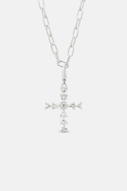 HEART CROSS NECKLACE