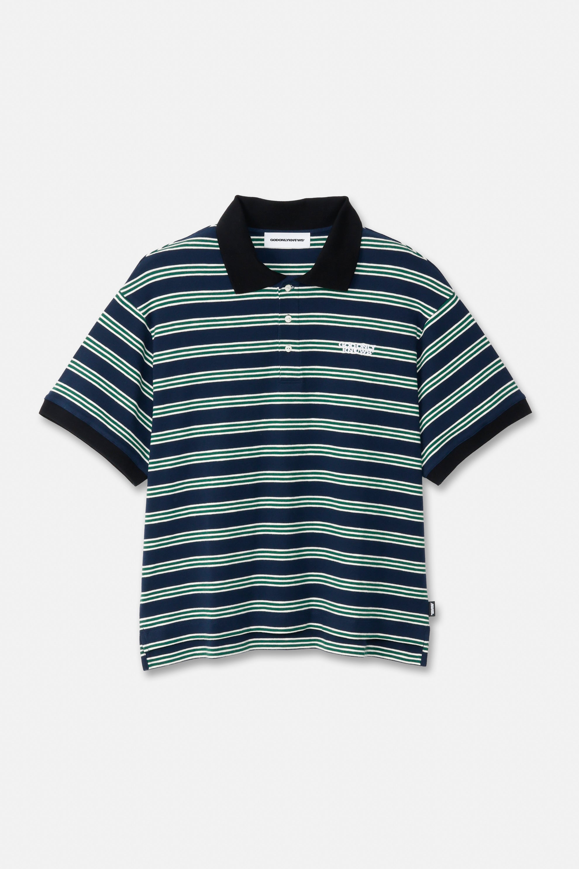 endlessmade poloシャツ S/S POLO SHIRT – GOD ONLY KNOWS